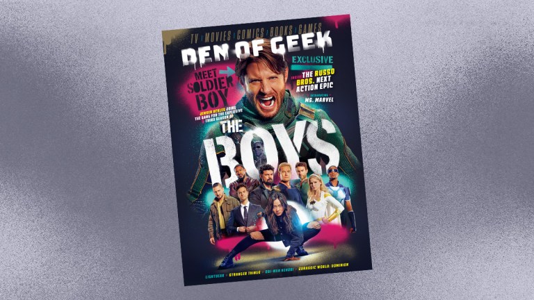 The Boys Season 3 on the Cover of Den of Geek Magazine