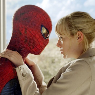 Andrew Garfield and Emma Stone in The Amazing Spider-Man