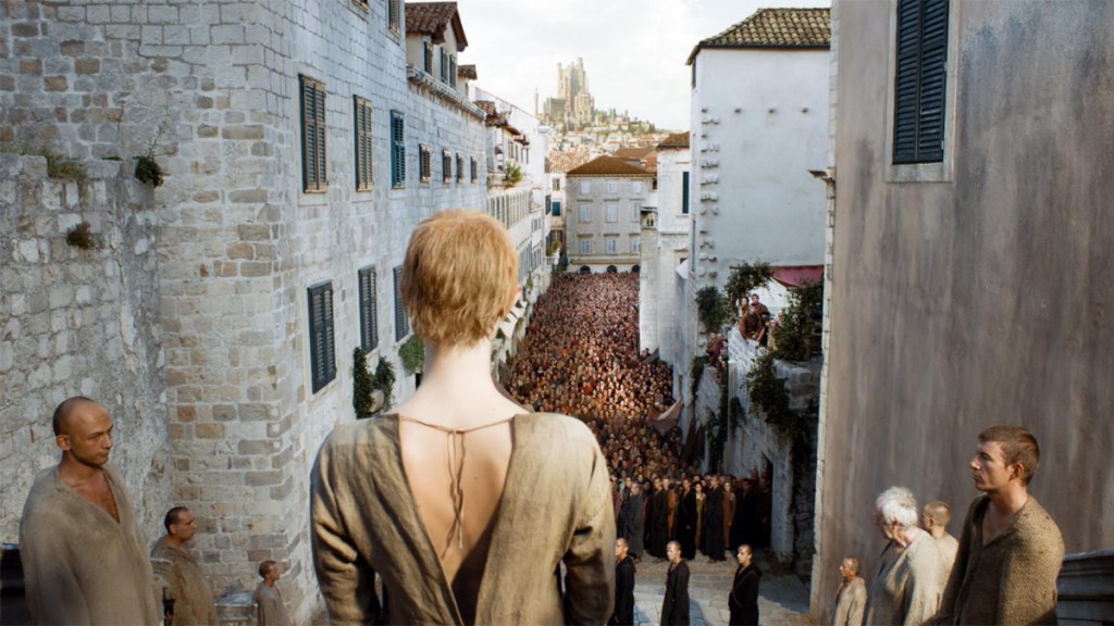 Game of Thrones Cersei's Walk of Shame