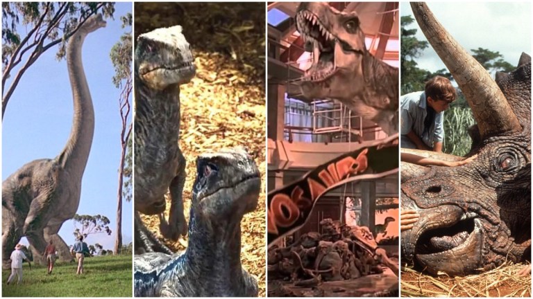 Best Dinosaurs in Jurassic World include T-Rex and raptors