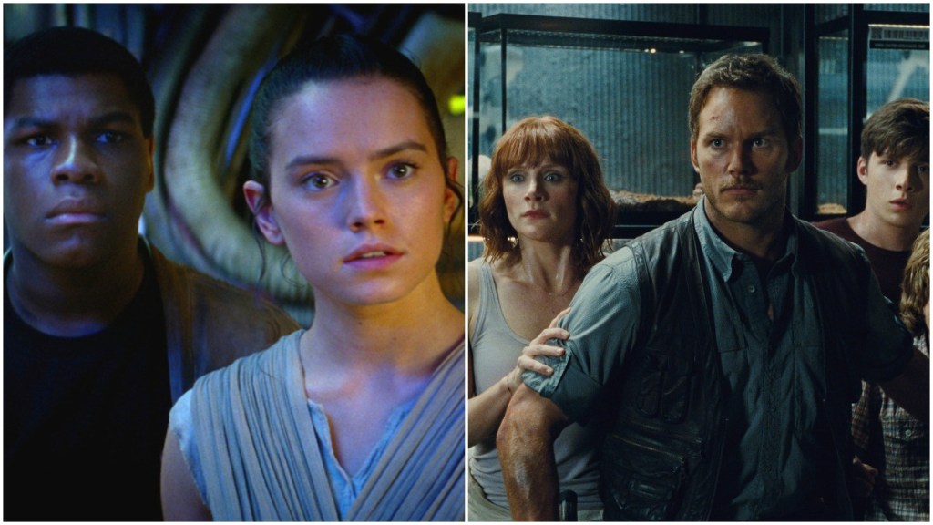 The Force Awakens and Jurassic World Legacy Sequels in 2015