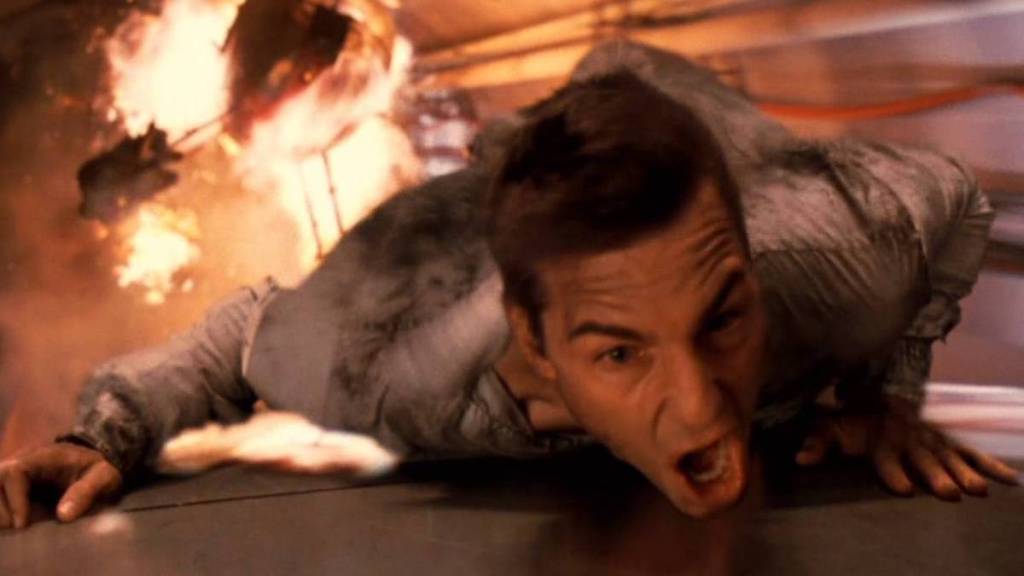 Tom Cruise in Mission Impossible Ending