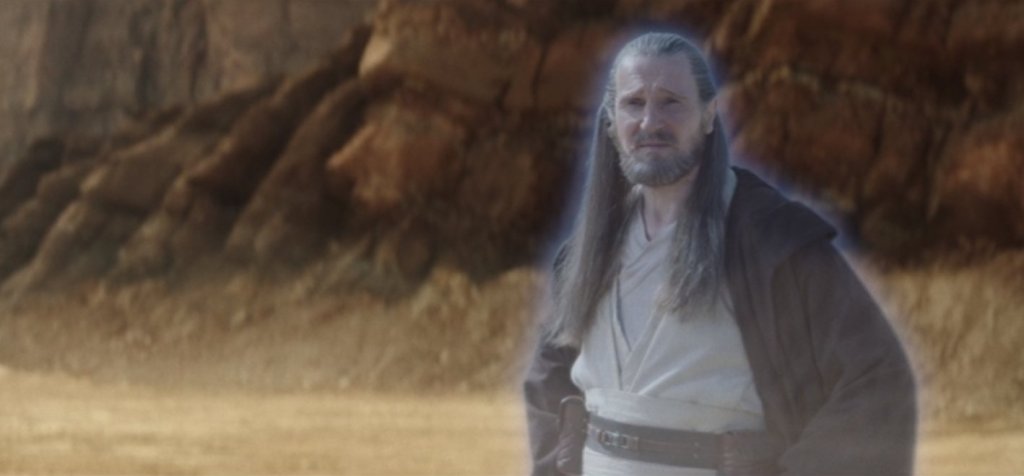 Liam Neeson as Qui-Gon Jinn in Obi-Wan Kenobi