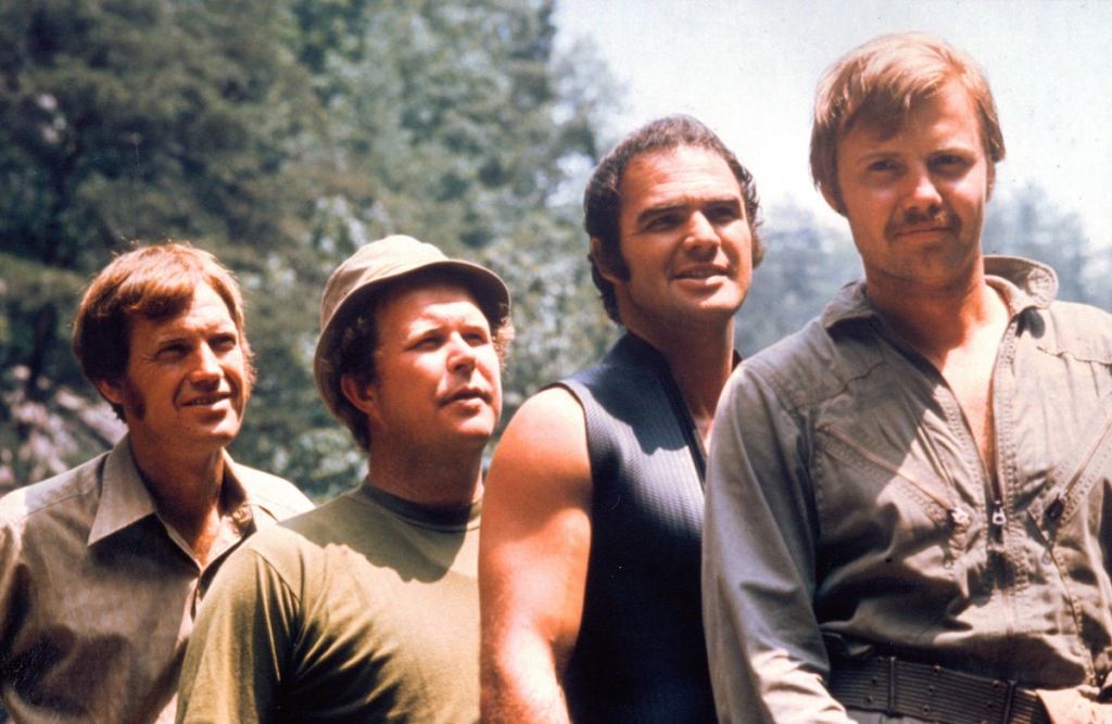 Burt Reynolds and cast of Deliverance