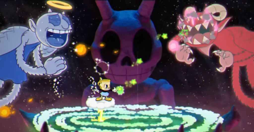 The Angel and Devil Cuphead