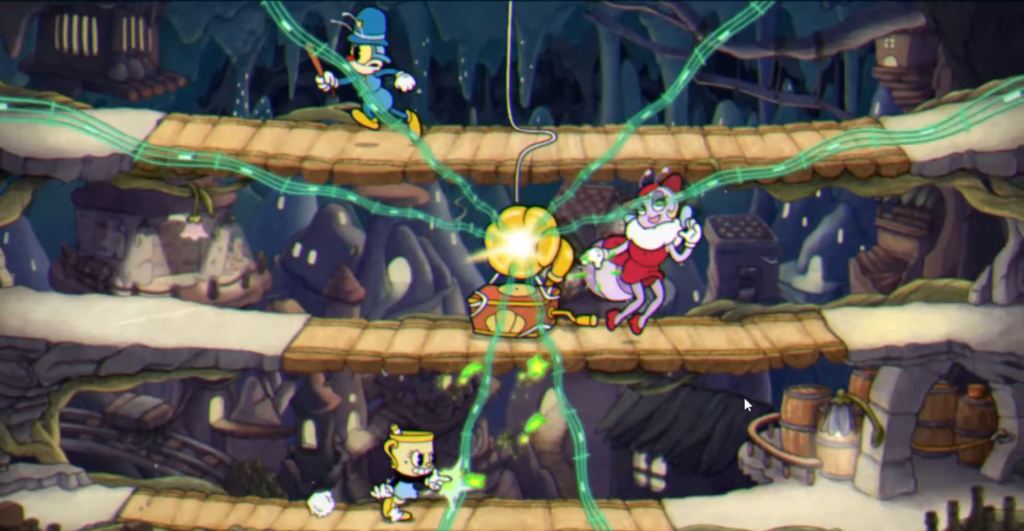 The Moonshine Mob Cuphead