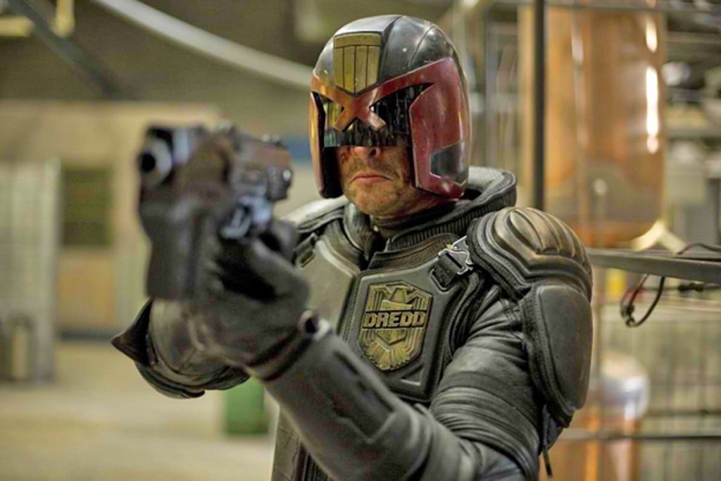 Karl Urban in Dredd