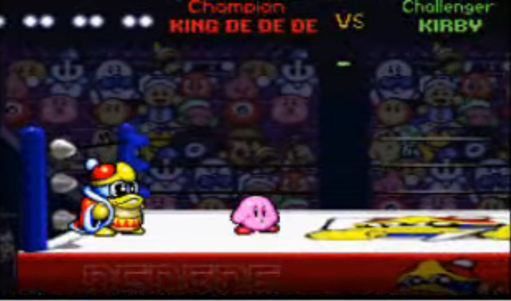 King Dedede Kirby Super Star SNES boss fight