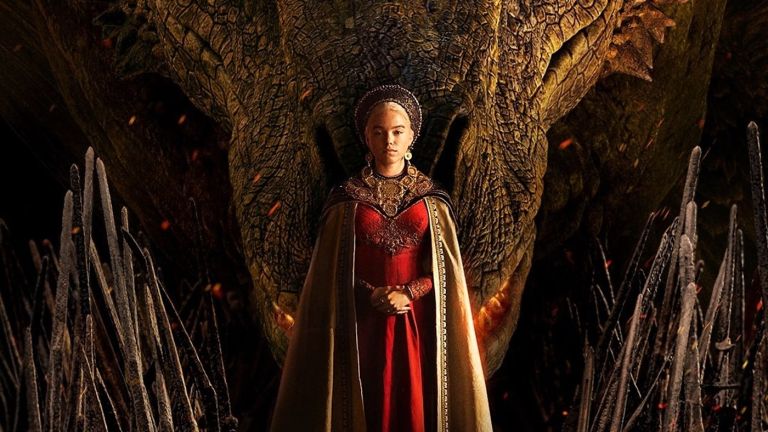 Milly Alcock as Rhaenyra in House of the Dragon