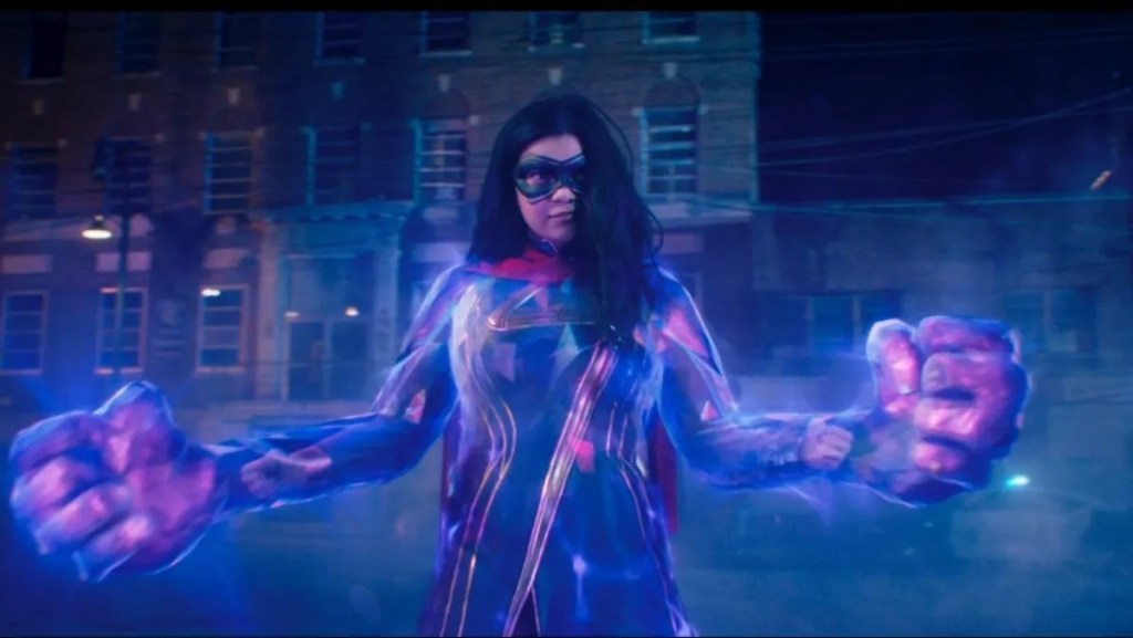Iman Vellani as Kamala Khan in Marvel's Ms. Marvel