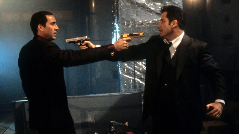 Nicolas Cage and John Travolta In Face/Off