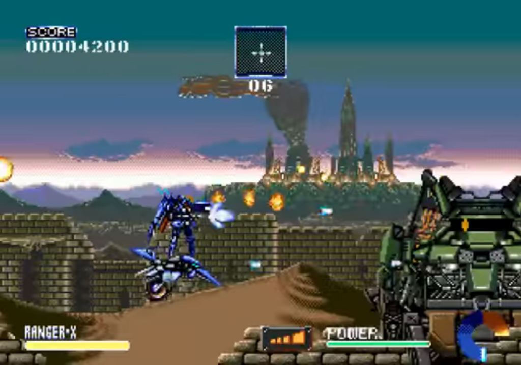 X-Ranger Sega Genesis