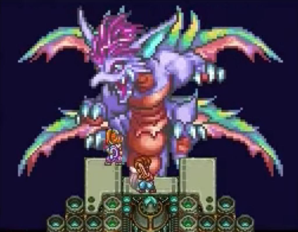 Mana Beast - Secret of Mana SNES boss fight
