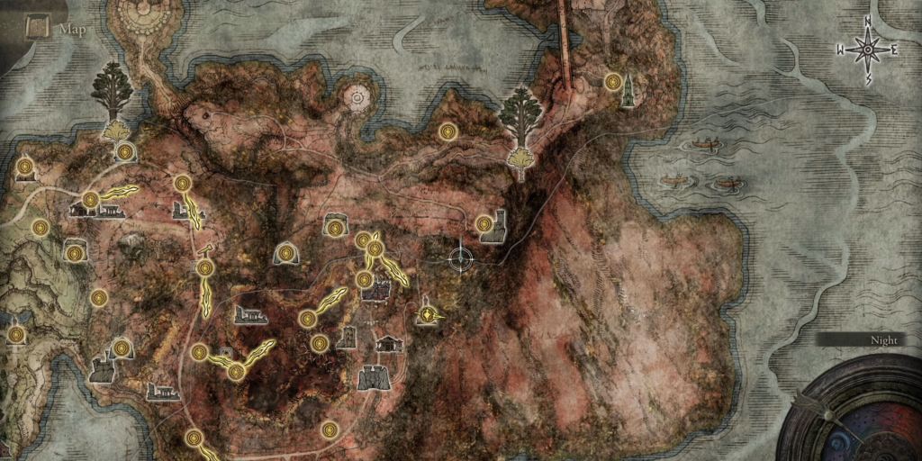 Sellia Hideaway Elden Ring map location