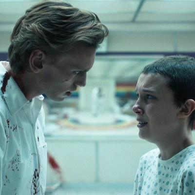 Stranger Things season 4 episode 7 Jamie Campbell Bower and Mille Bobbie Brown