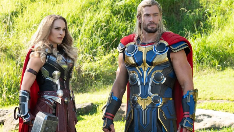Chris Hemsworth and Natalie Portman in Thor: Love and Thunder Review
