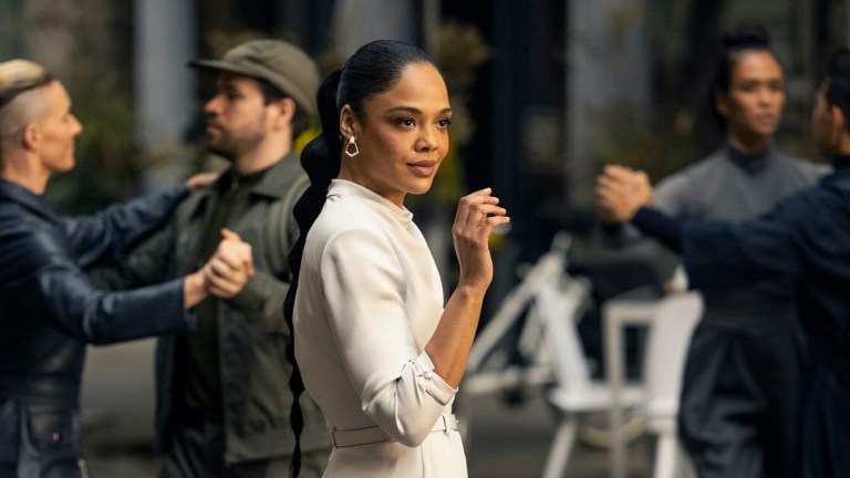 Tessa Thompson as Charlotte Hale in Westworld season 4 episode 5.