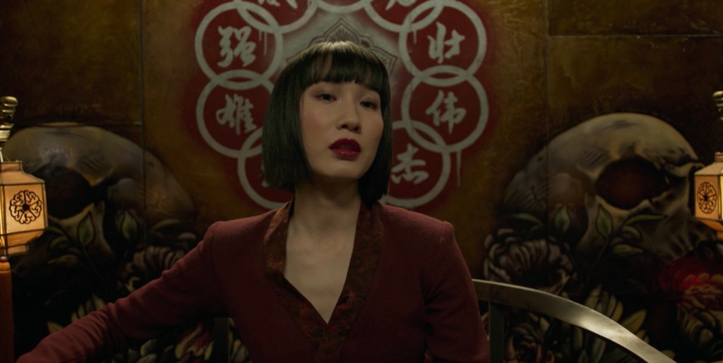 Xu Xialing (Meng'er Zhang) in Shang-Chi and the Legend of the Ten Rings