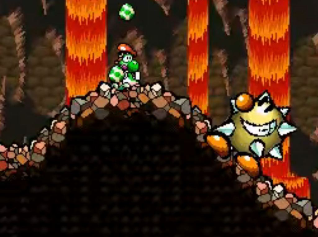 The Golden Tap-Tap -Super Mario World 2: Yoshi’s Island SNES boss fights