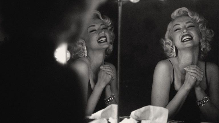 Blonde Marilyn Monroe Ana de Armas