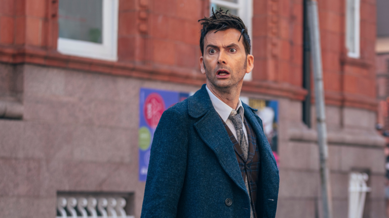 David Tennant as the Fourteenth Doctor in the 60th Anniversary specials