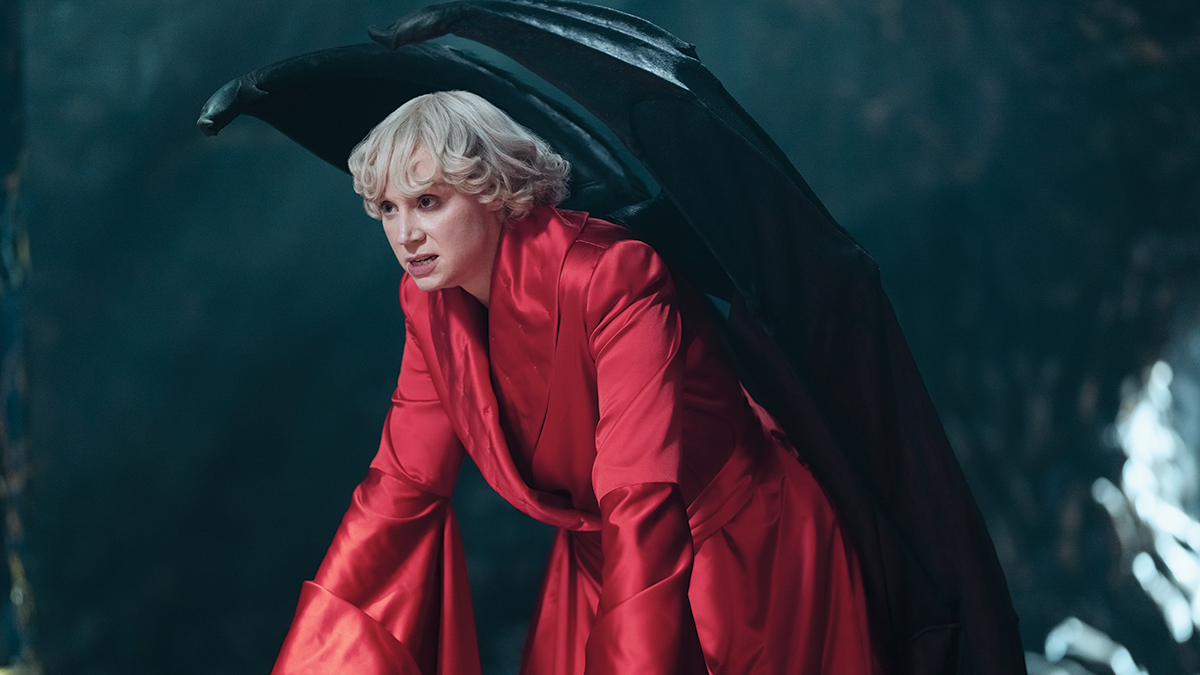 Gwendoline Christie as Lucifer in The Sandman