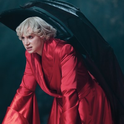 Gwendoline Christie as Lucifer in The Sandman