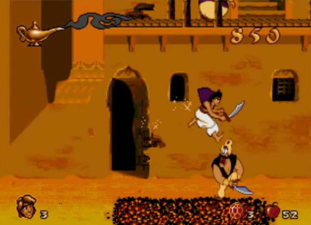 Disney’s Aladdin Sega Genesis