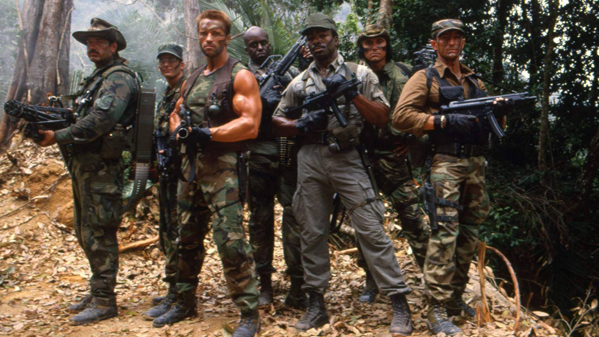 Cast of Predator (1987)