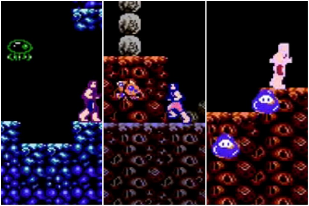 Predator NES game enemies