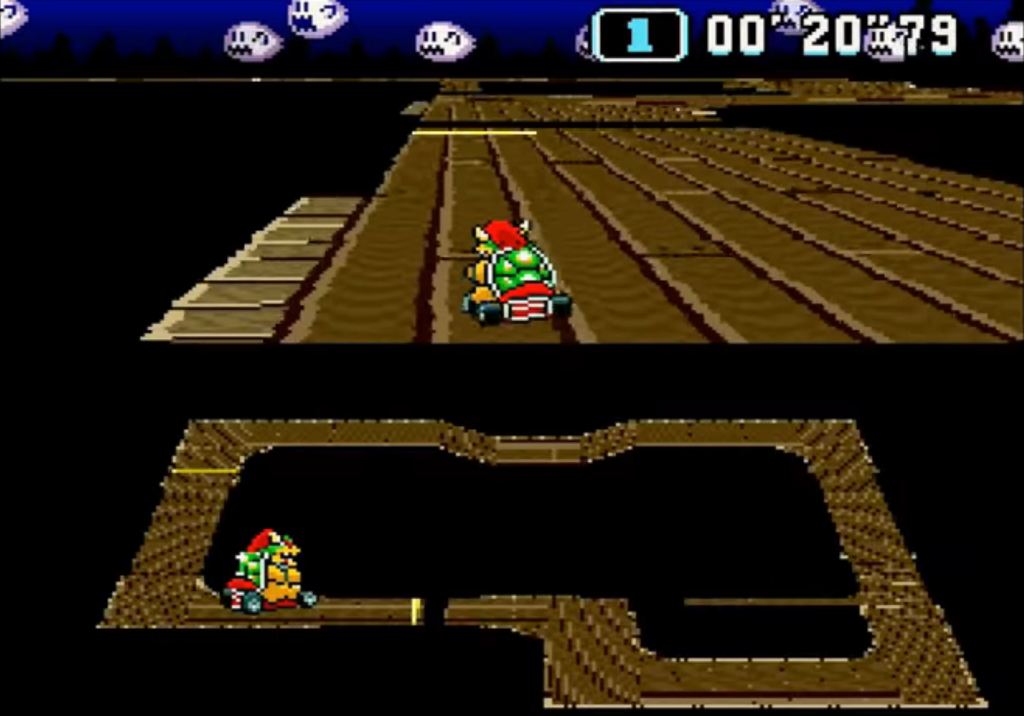 Ghost Valley 1 (Super Mario Kart) SNES