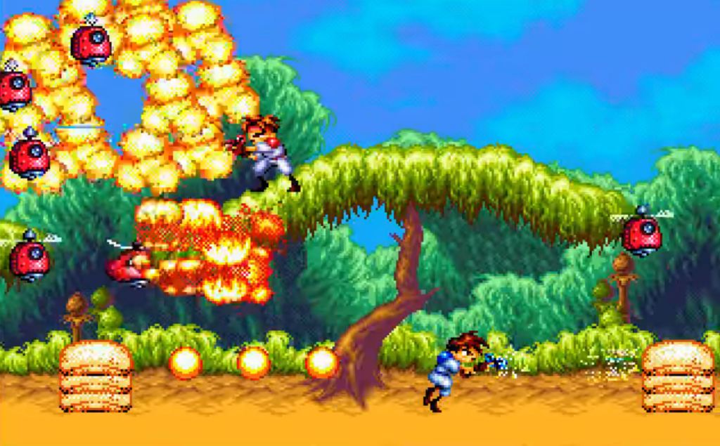 Gunstar Heroes  Sega Genesis