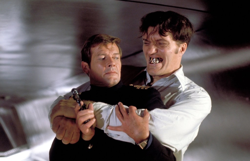 James Bond and Jaws in The Spy Who Loved Me