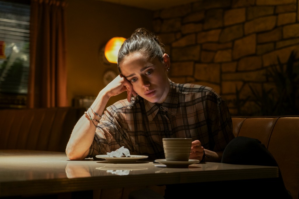 The Sandman. Daisy Head as Judy Talbot in episode 105 of The Sandman. Cr. Liam Daniel/Netflix © 2022