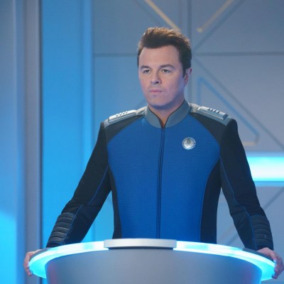 The Orville: New Horizons -- “Domino” - Episode 309 -- The creation of a powerful new weapon puts the Orville crew — and the entire Union — in a political and ethical quandary. Capt. Ed Mercer (Seth MacFarlane), shown.