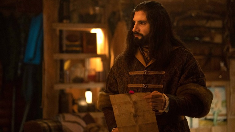 Nandor the Relentless (Kayvan Novak) in What We Do in the Shadows season 4 episode 7 "Pine Barrens"