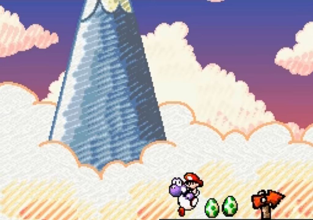 Super Mario World 2: Yoshi’s Island SNES