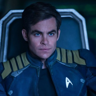 Chris Pine as Kirk in Star Trek