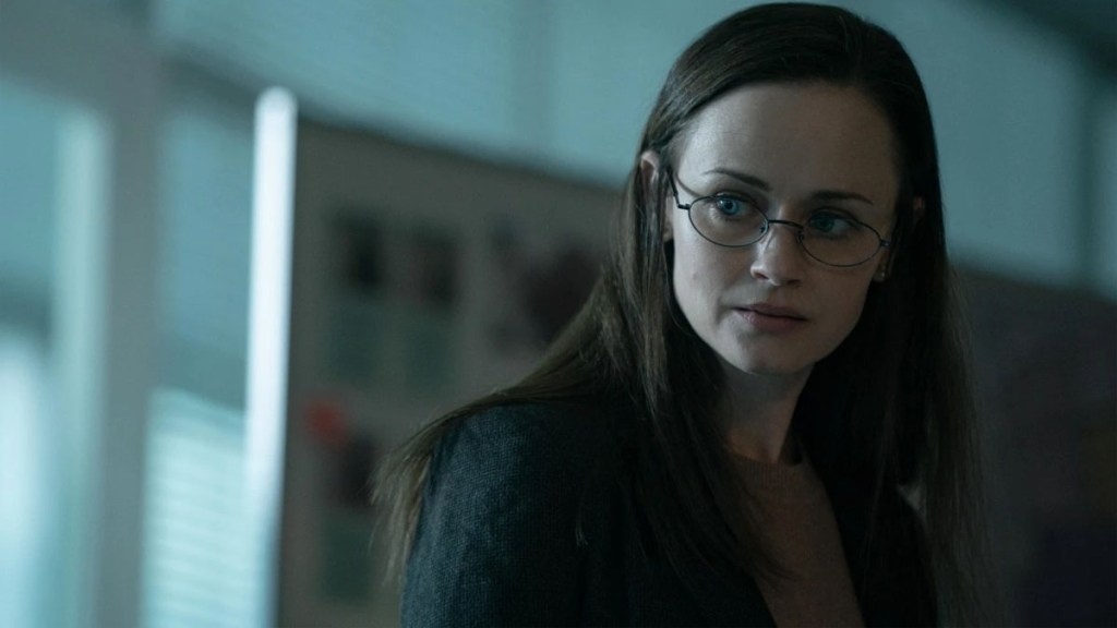 Alexis Bledel as Emily in The Handmaid's Tale