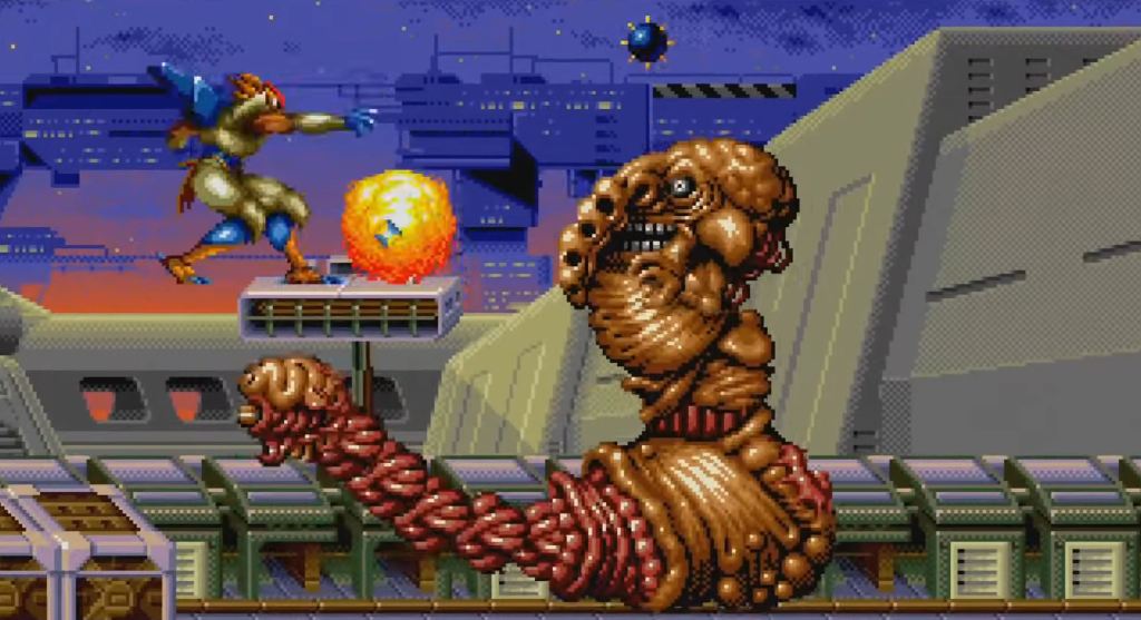 Alien Soldier Sega Genesis