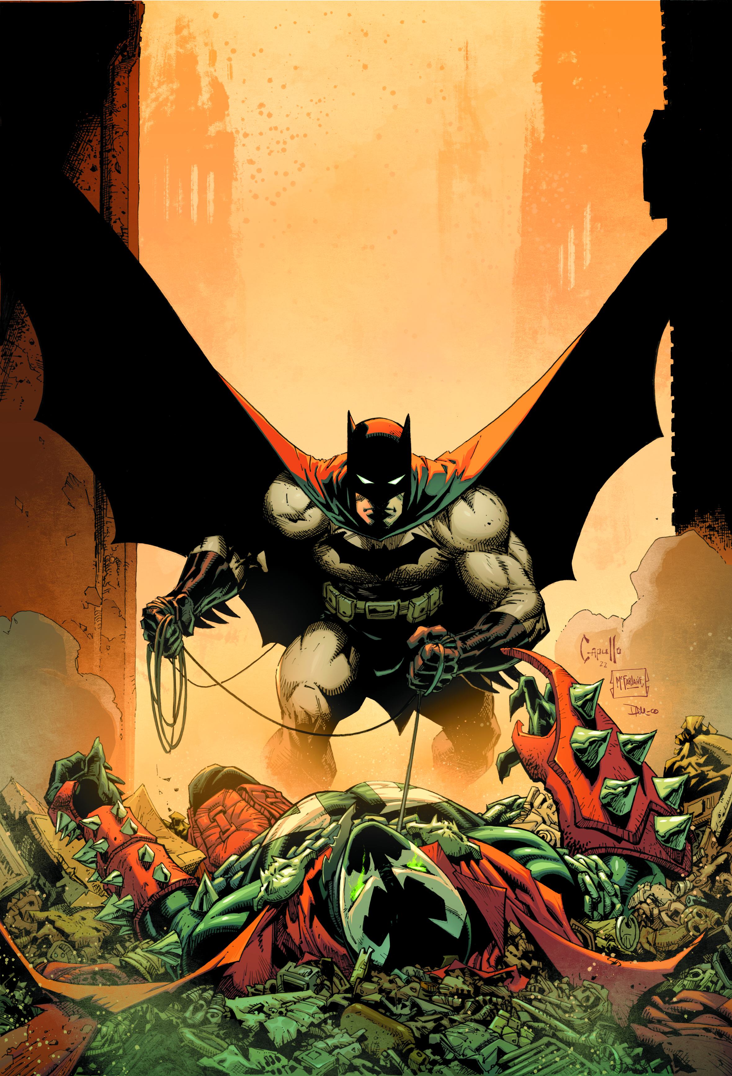 Batman Spawn cover by Greg Capullo