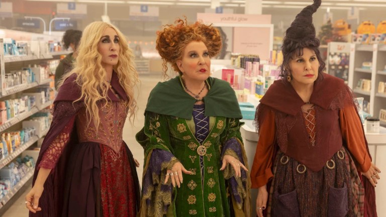 Bette Midler and Sarah Jessica Parker in Hocus Pocus 2 Review