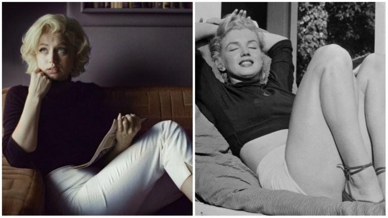 Ana de Armas versus real history of Marilyn Monroe