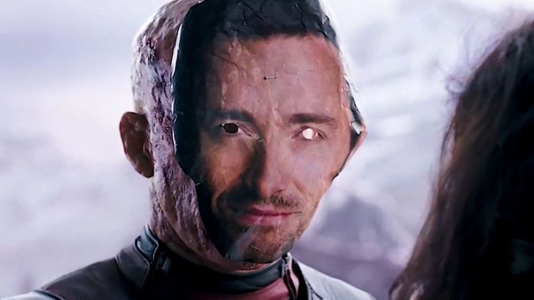 Deadpool Ending with Hugh Jackman Mask