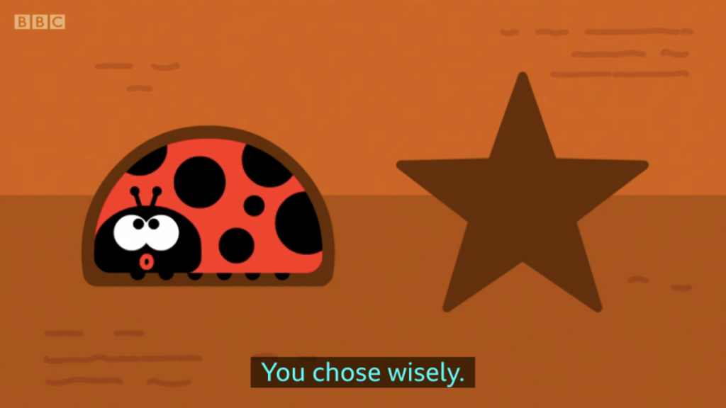 Hey Duggee's Indiana Jones reference