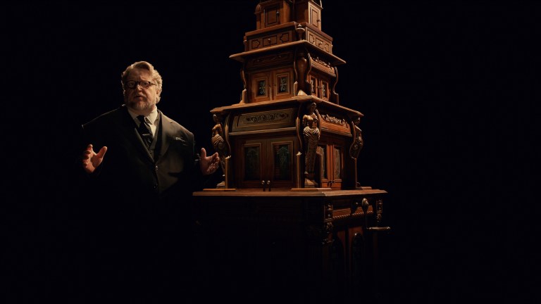 Executive Producer Guillermo del Toro in episode “Lot 36” of Guillermo del Toro's Cabinet Of Curiosities