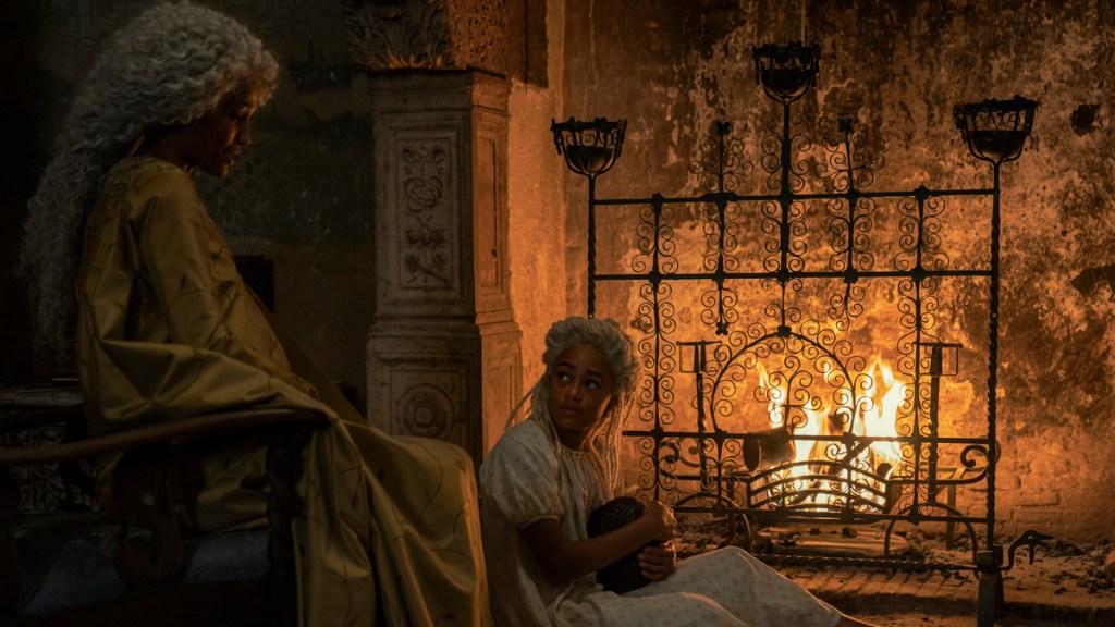 House of the Dragon episode 6 Laena Targaryen and daughter