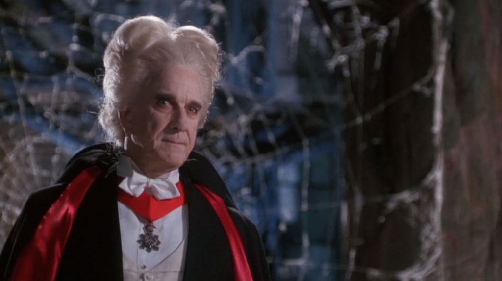 Leslie Nielsen in Dracula: Dead and Loving It