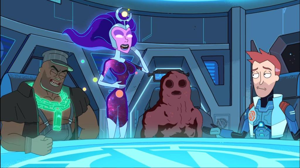 The Vindicators on Rick and Morty