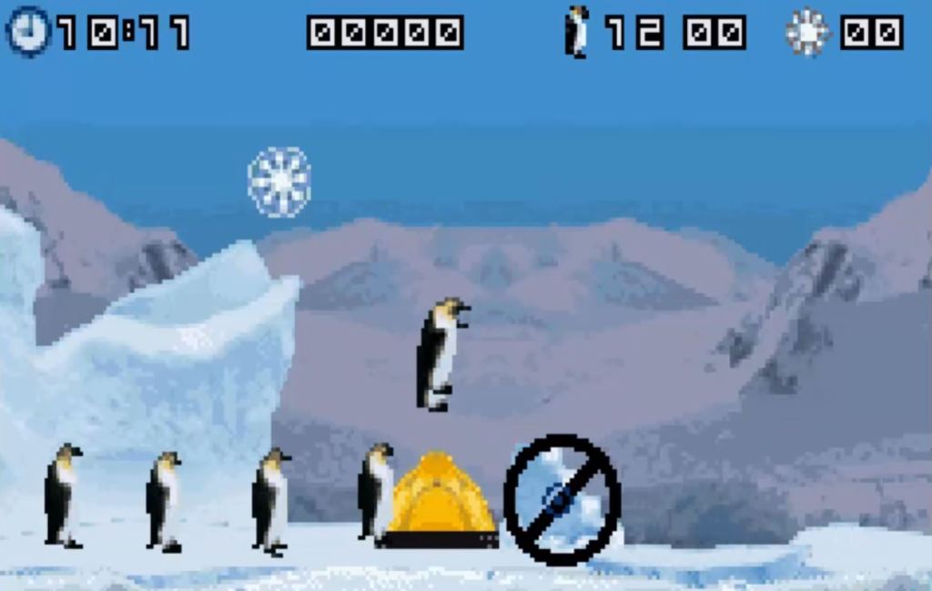 March Of The Penguins game boy